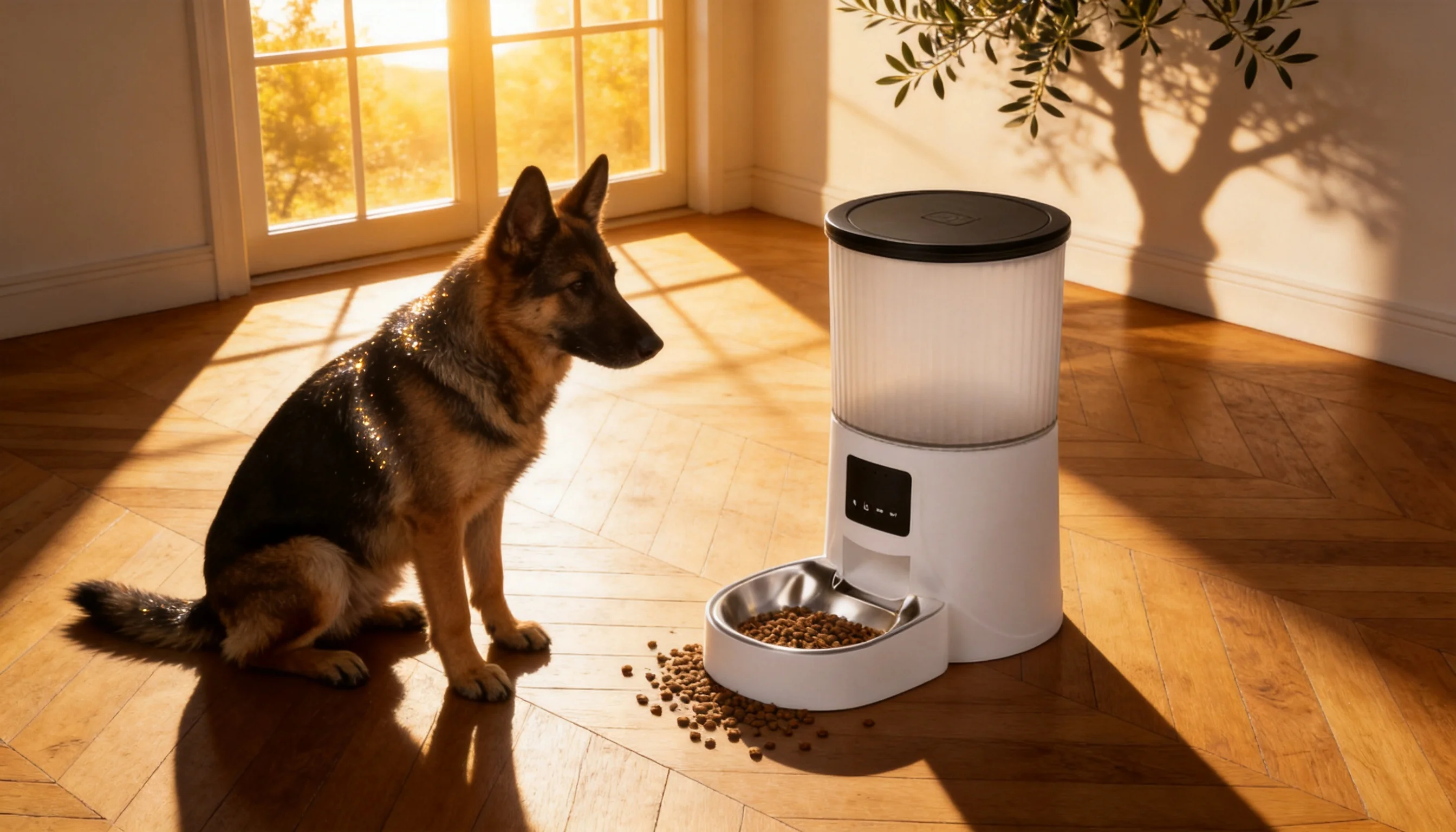 Smart Pet Feeder Pro · Living Room Afternoon Feed · GuardHound DOG