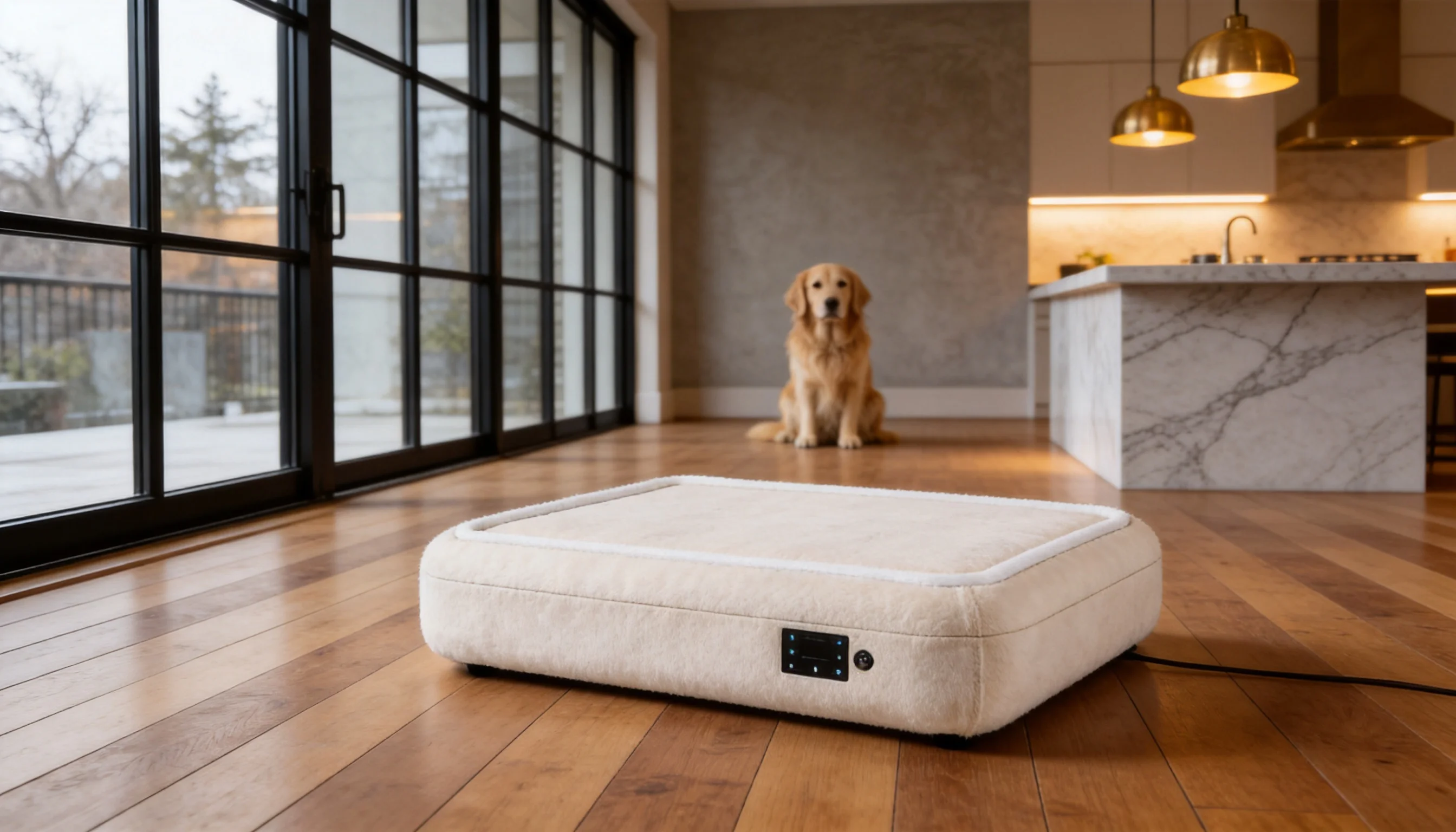 Smart Thermostatic Heated Pet Bed · Detail image 1 · GuardHound DOG