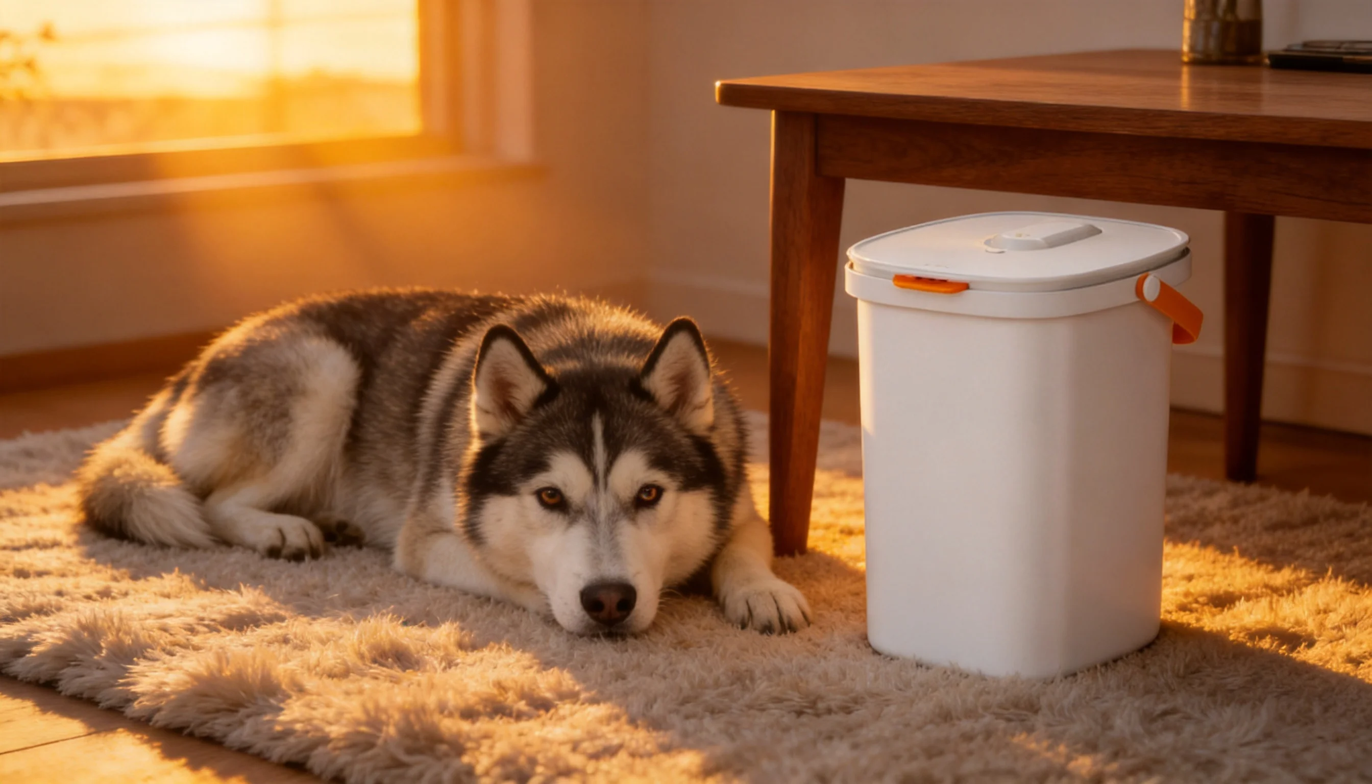 Smart Vacuum Pet Food Storage Container · Evening Study Companion · GuardHound DOG