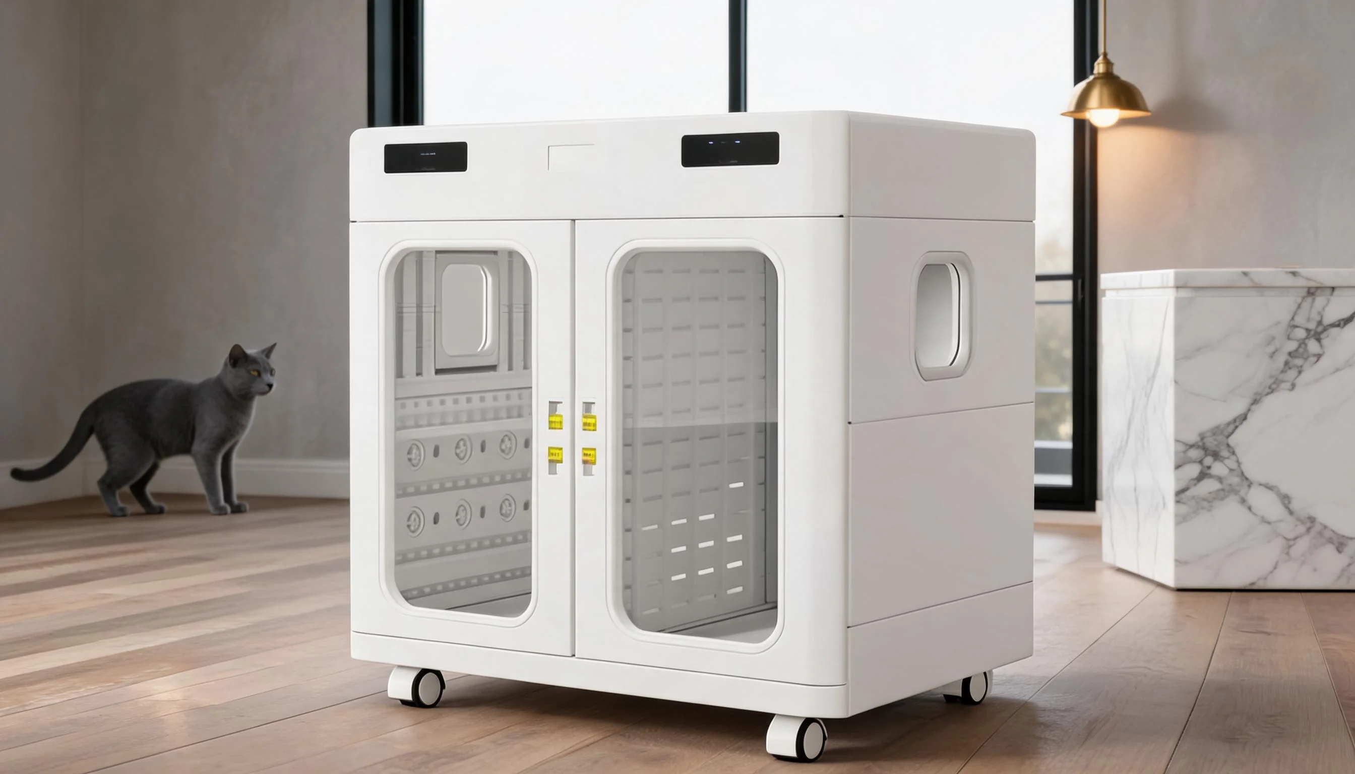 Dual-Door Large Capacity Smart Pet Dryer · Detail image 1 · GuardLynx