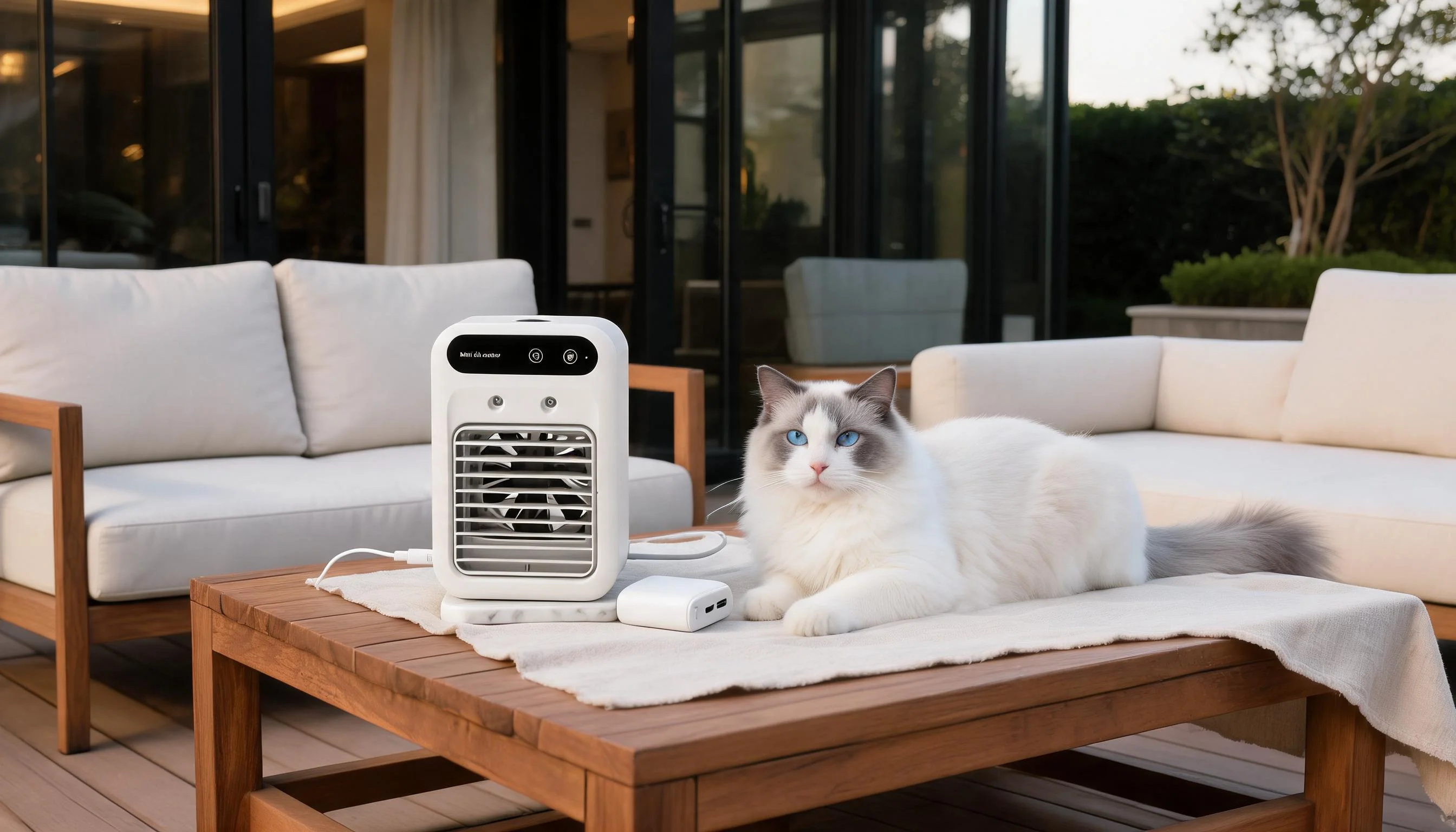 Mini Pet Air Cooler · USB Powered · GuardLynx