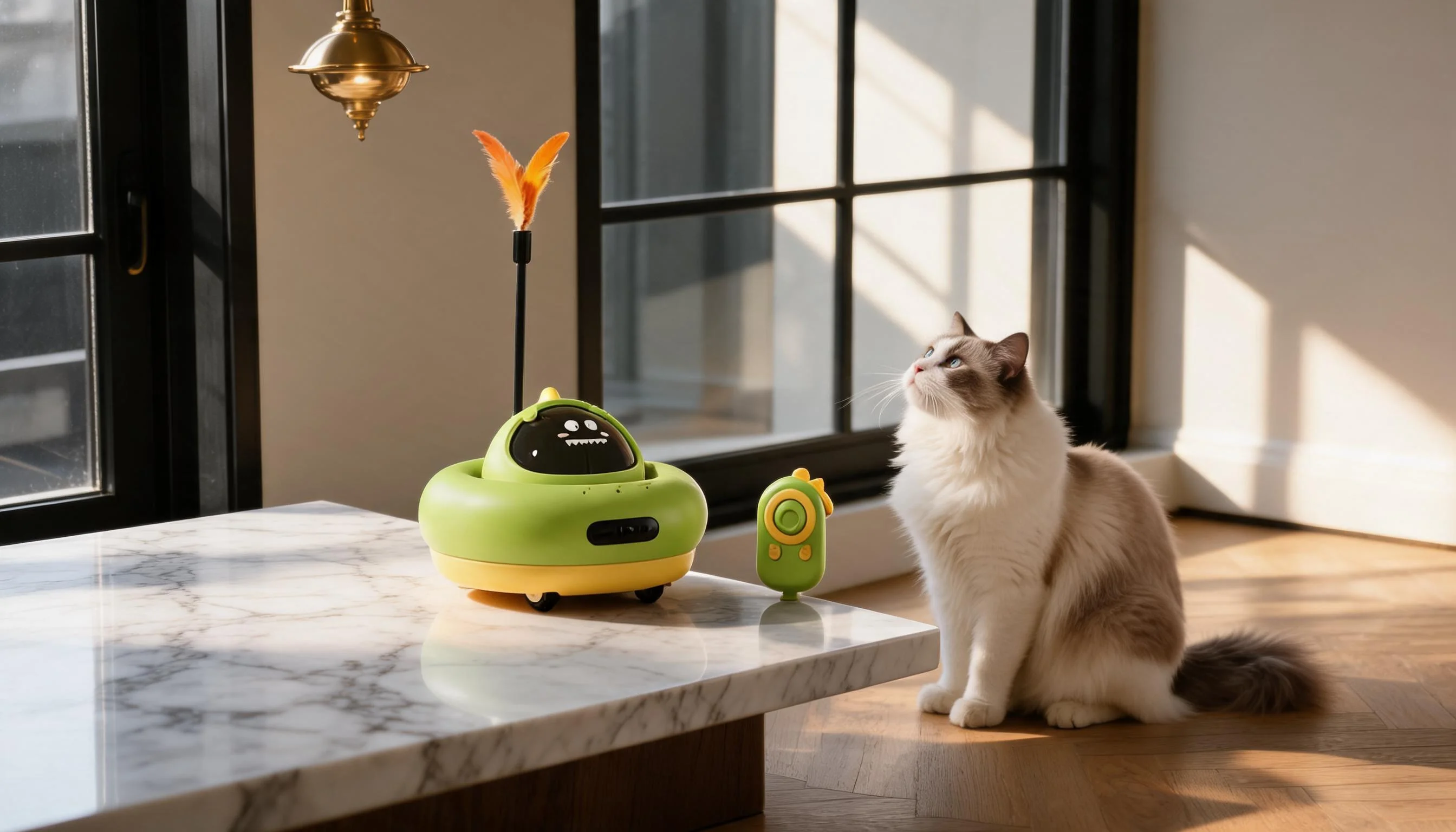 Remote Control Interactive Cat Toy · GuardLynx