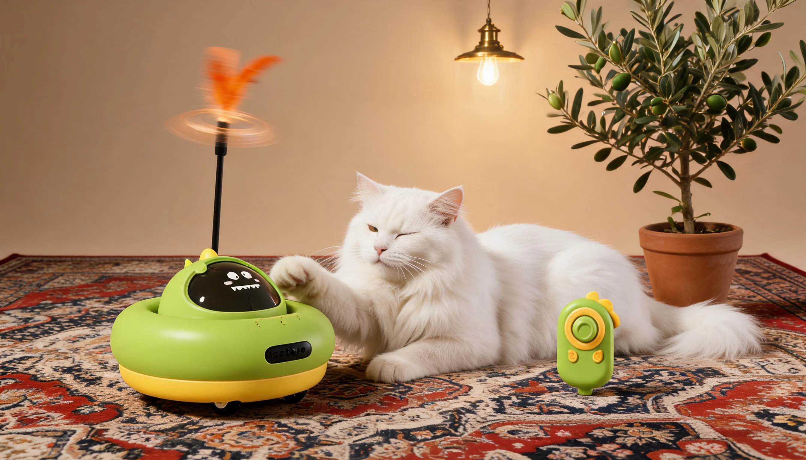 Remote Control Interactive Cat Toy · Bedtime Bedroom Companion · GuardLynx