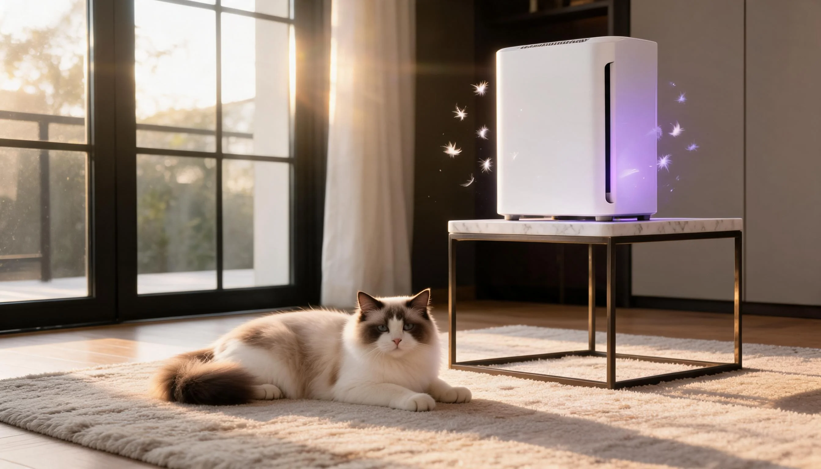 GuardLynx Pet Air Purifier Pro Max · UV-C Sterilization · GuardLynx