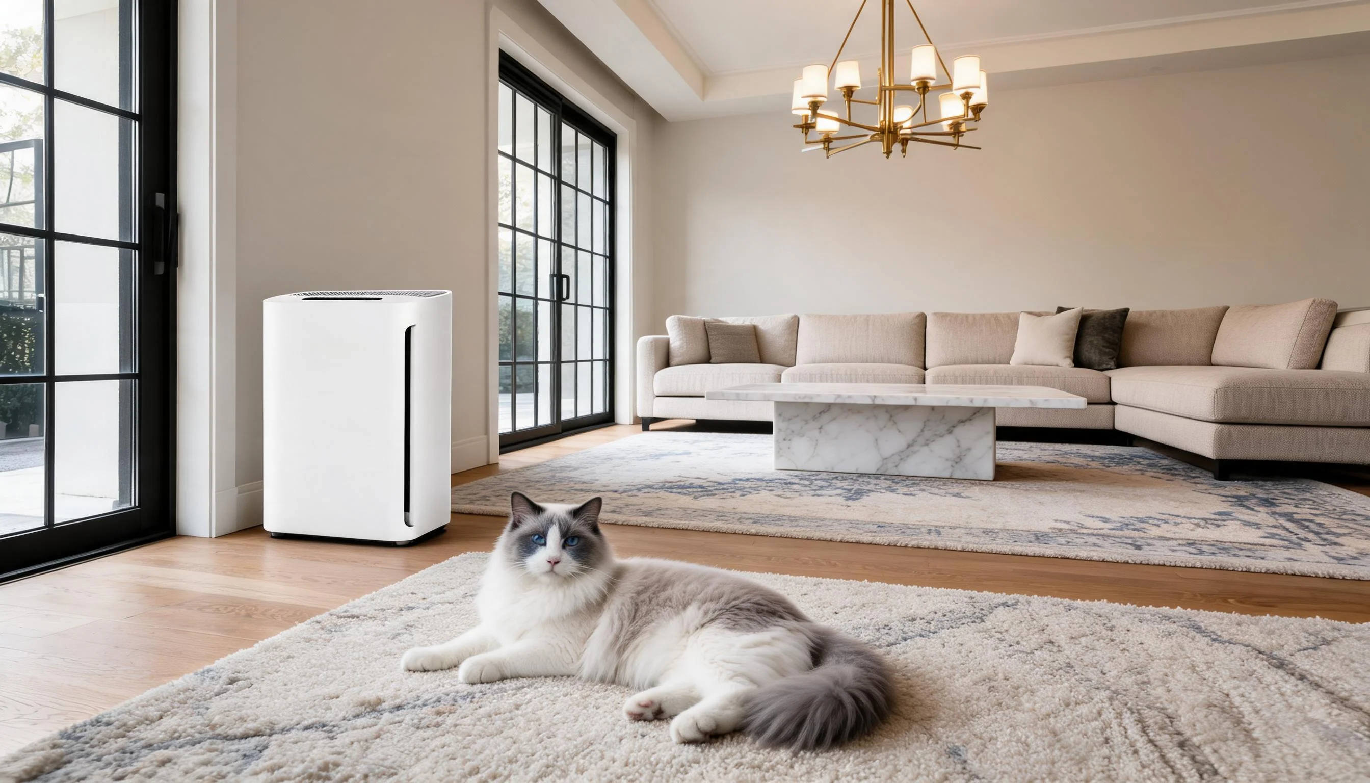 GuardLynx Pet Air Purifier Pro Max · True HEPA Filtration · GuardLynx