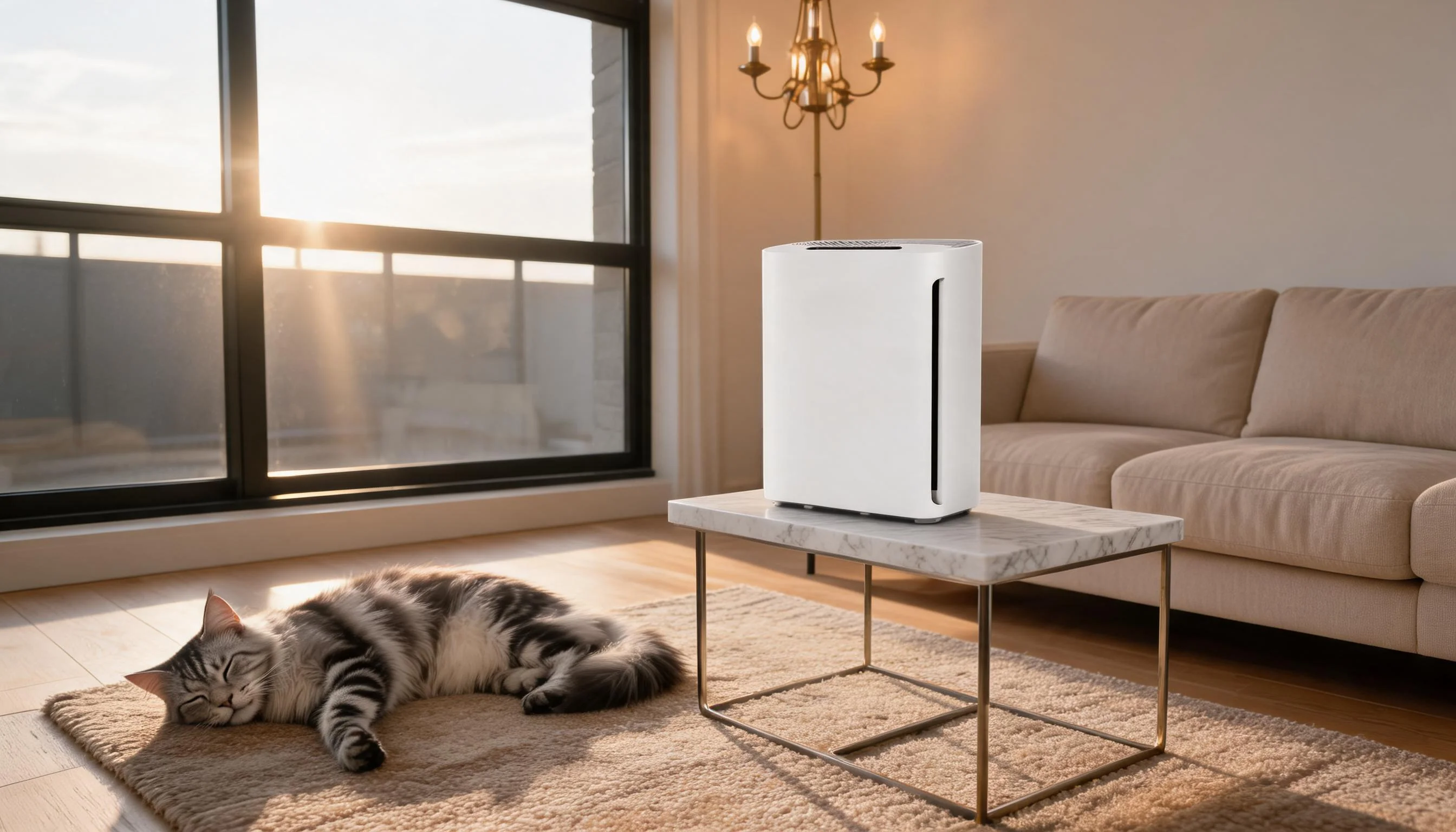 GuardLynx Pet Air Purifier Pro Max · Ultra-Quiet Operation · GuardLynx