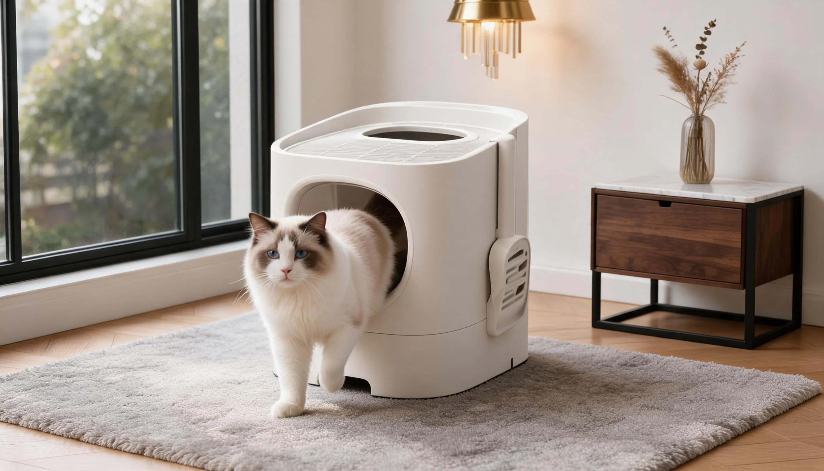 Drawer Enclosed Cat Litter Box · Enclosed Structure · GuardLynx