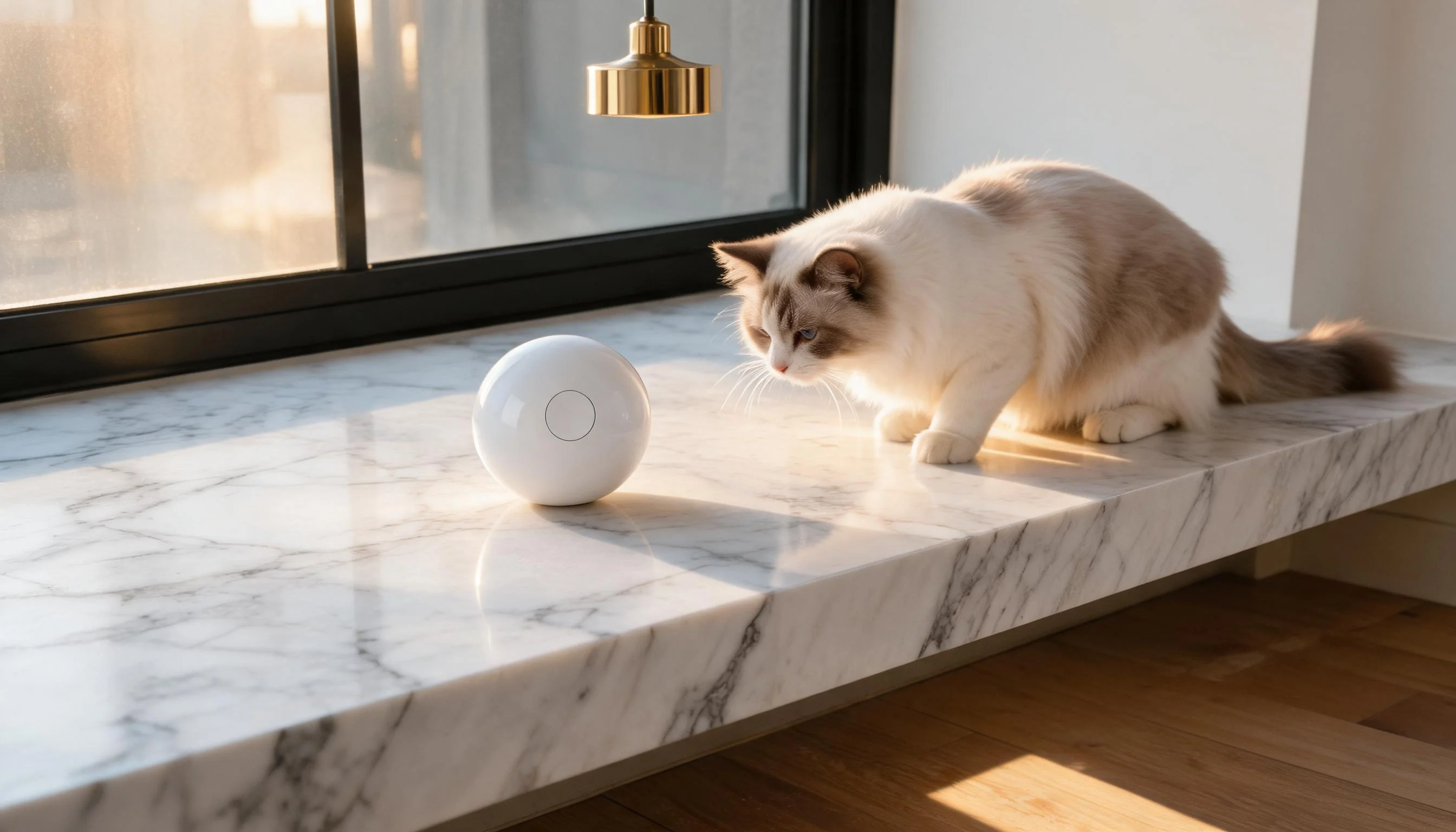 GuardLynx Smart Interactive Pet Ball · GuardLynx