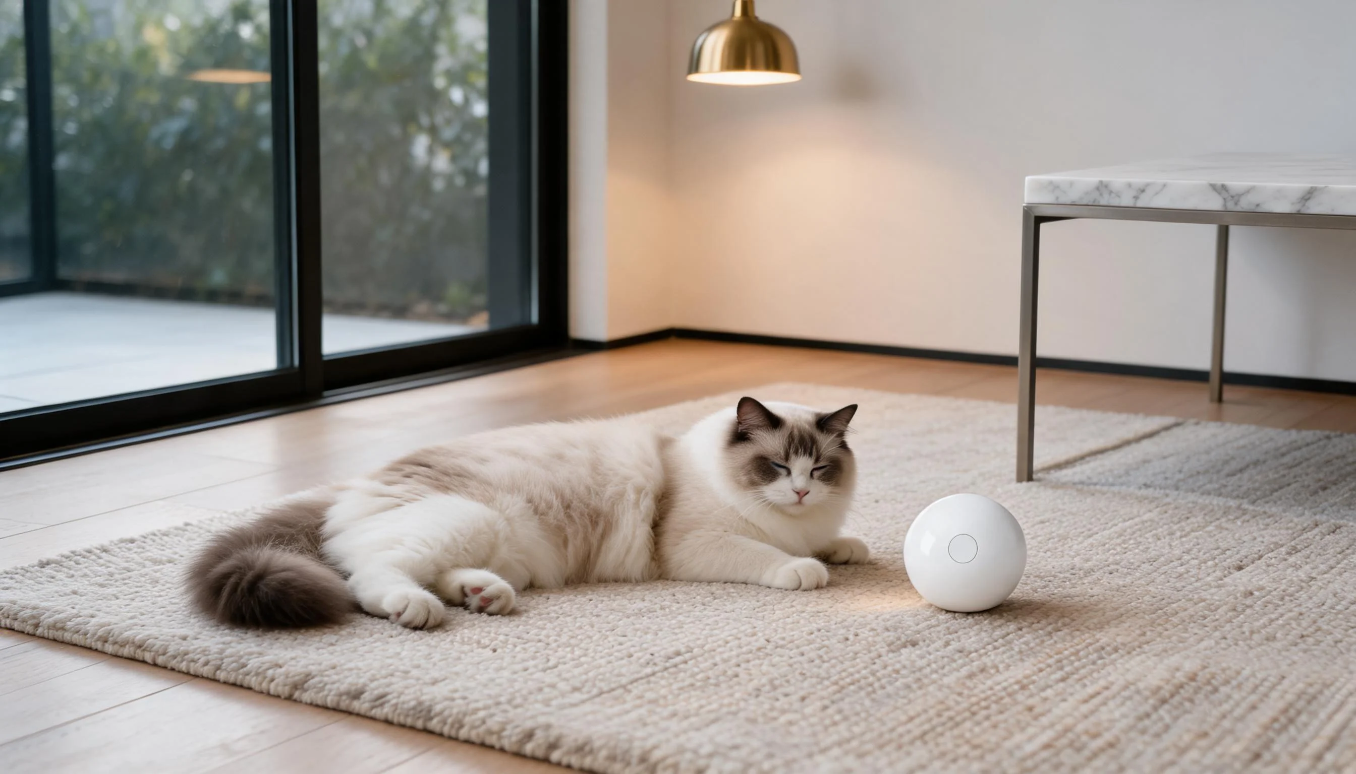 GuardLynx Smart Interactive Pet Ball · Silent Running · GuardLynx