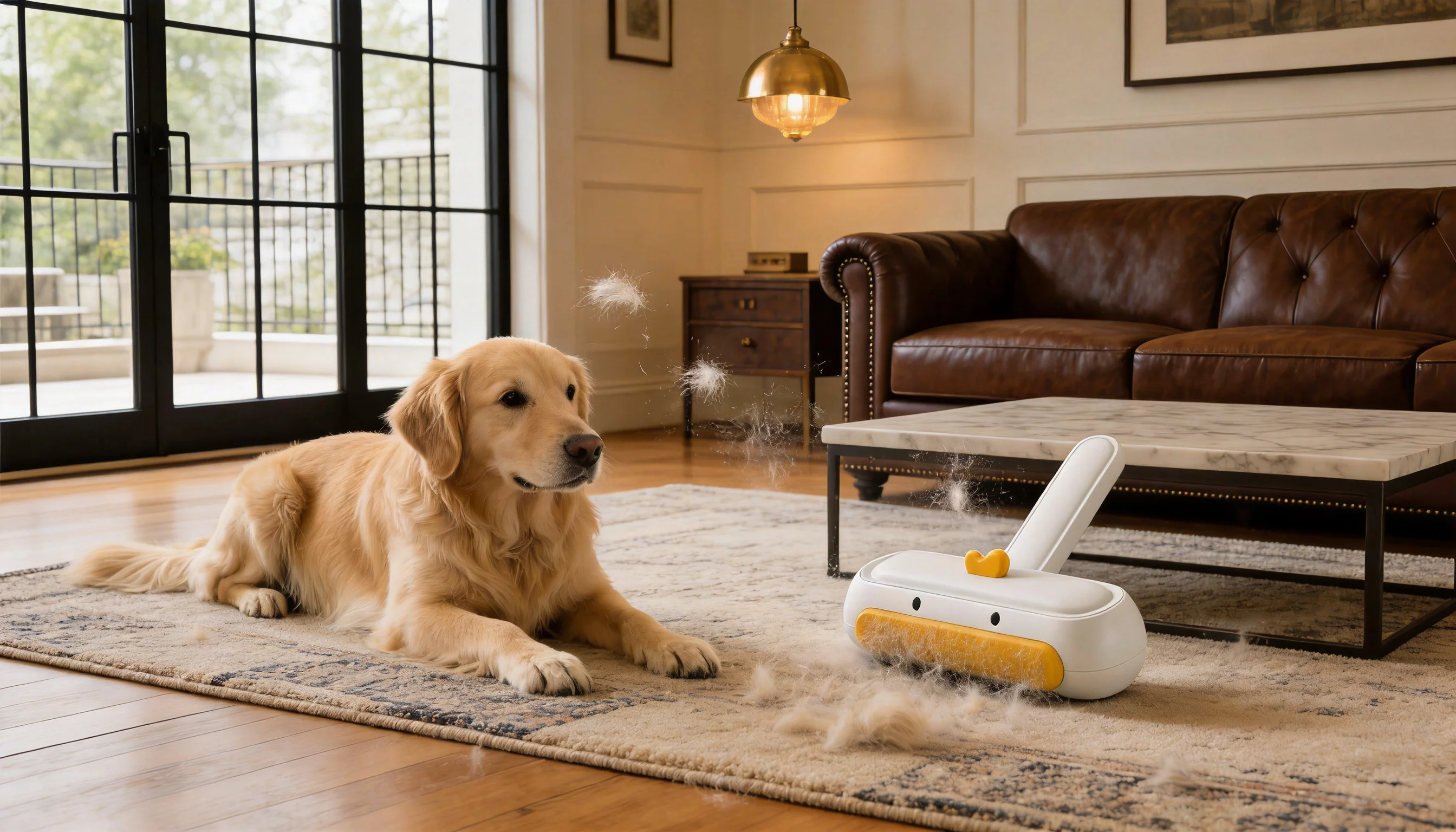 Fur Off Lint Remover Dog Grooming Brush · Strong Adhesion for Fur · GuardHound DOG
