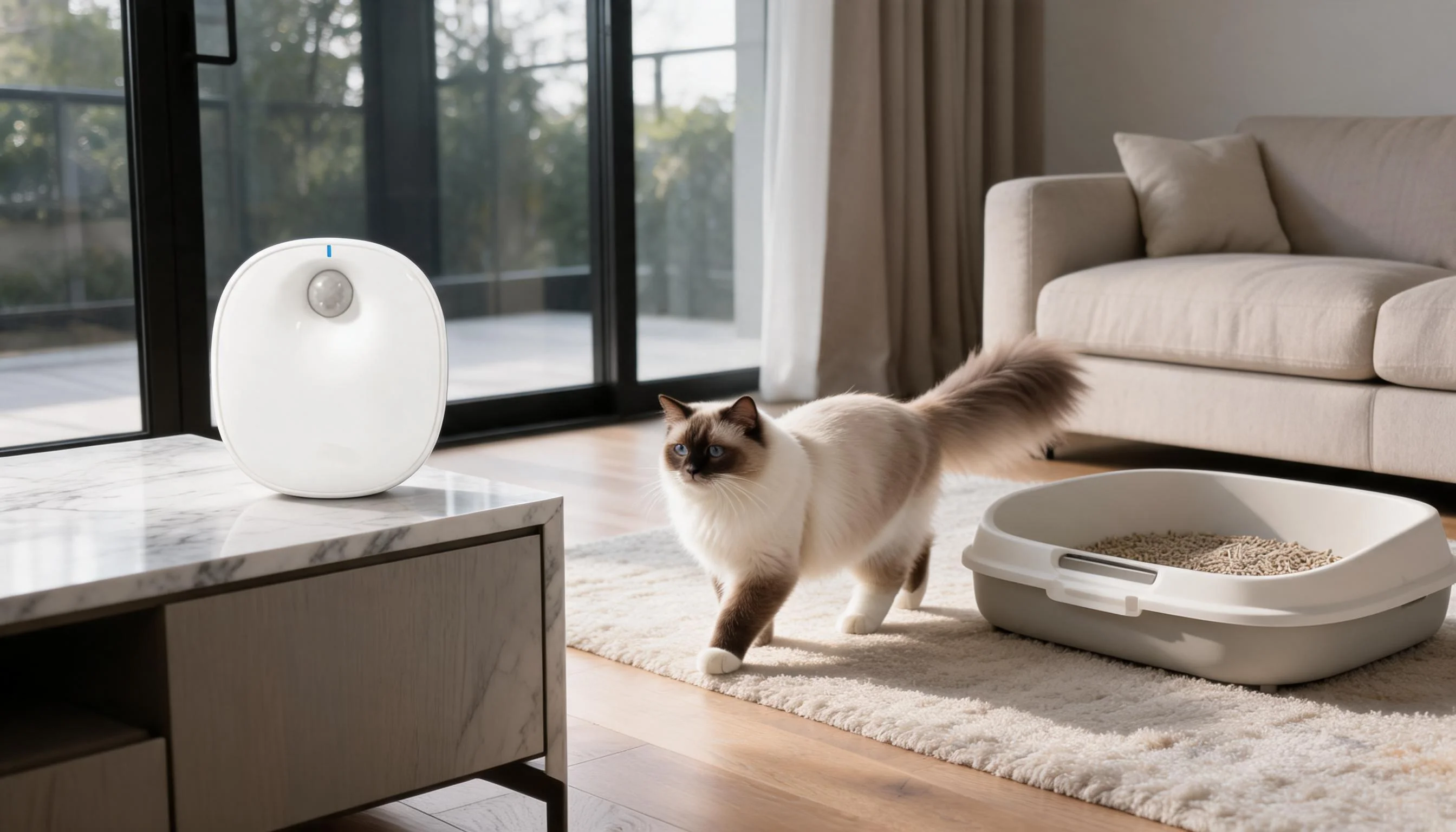 Smart Odor Neutralizer Companion · Infrared Auto Sensing · GuardLynx