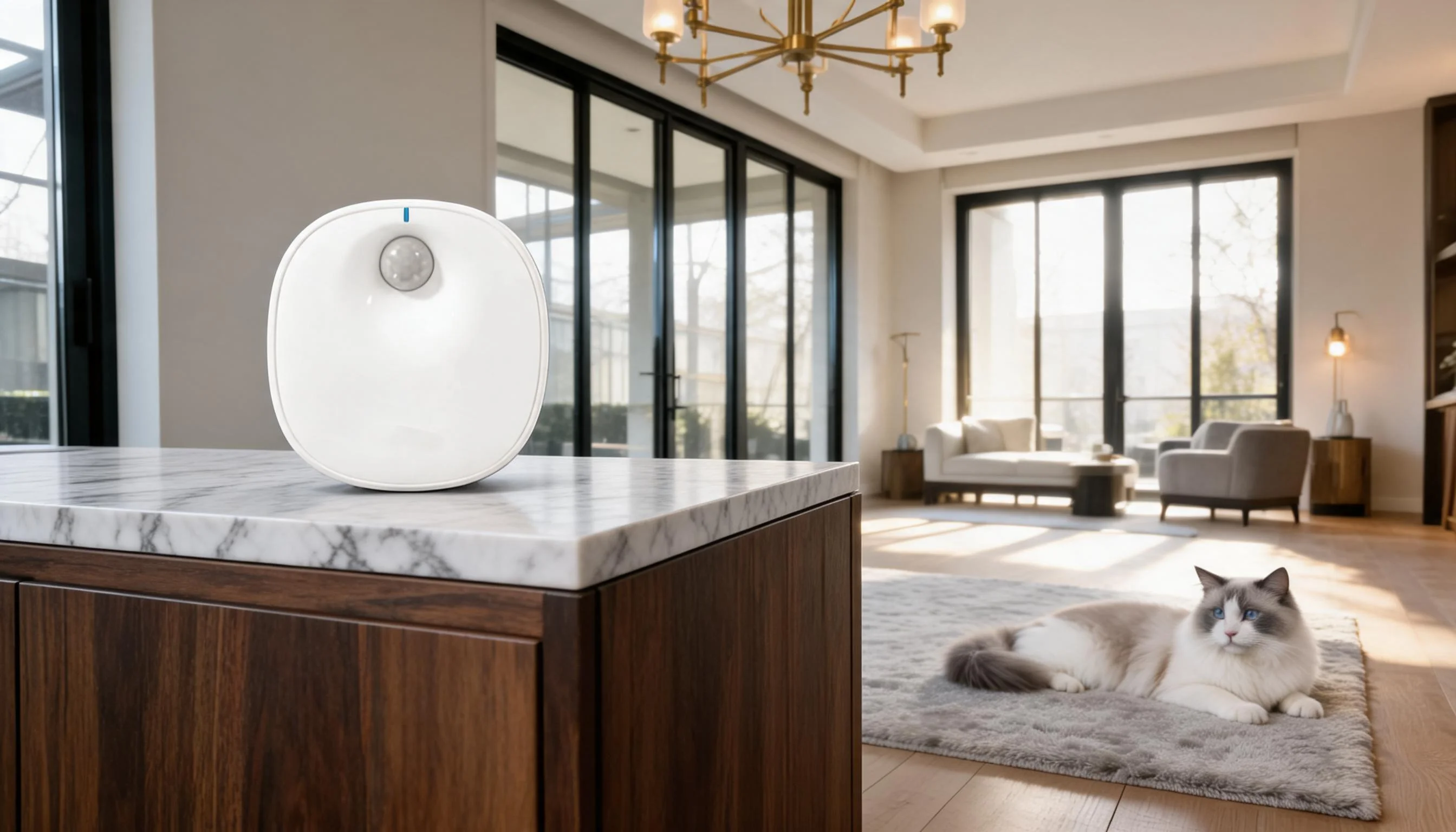 Smart Odor Neutralizer Companion · Compact Space-Saving · GuardLynx