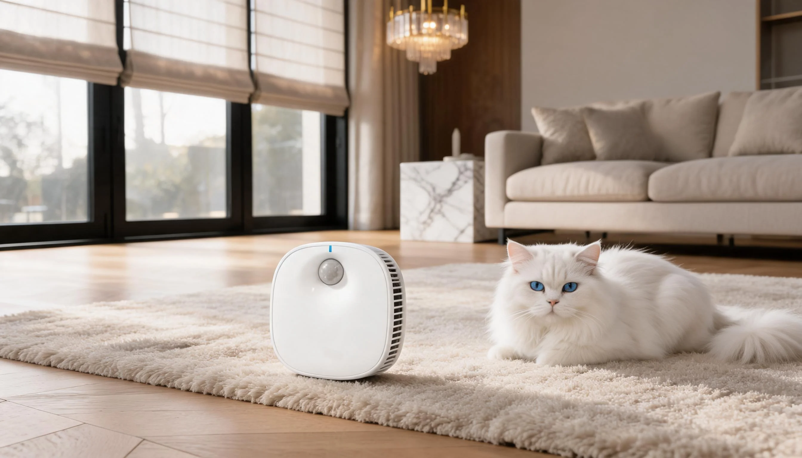Smart Odor Neutralizer Companion · White · GuardLynx