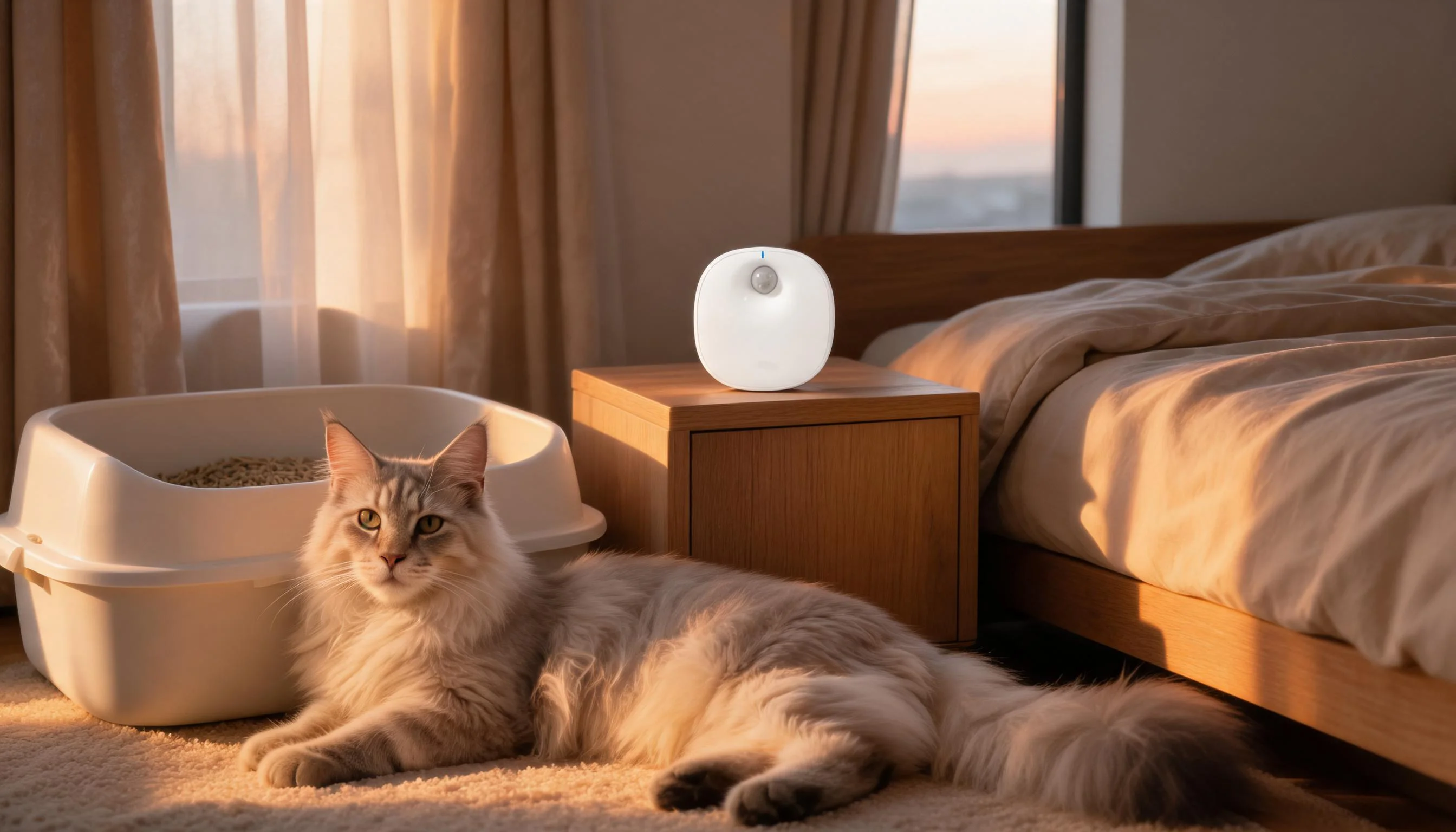 Smart Odor Neutralizer Companion · Twilight Master Bedroom · GuardLynx