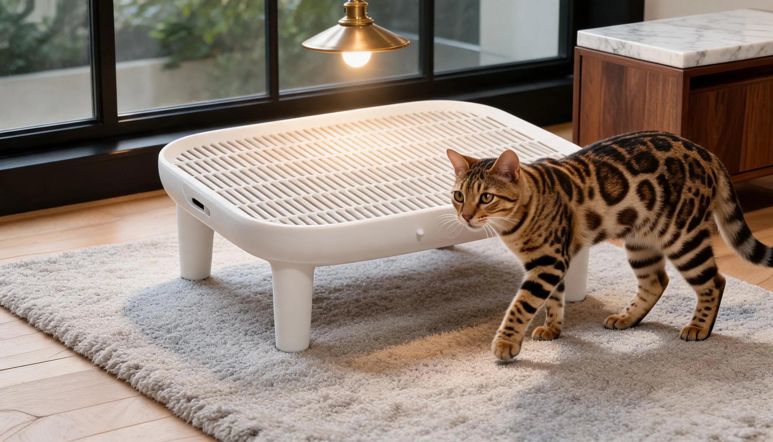 GuardLynx Premium Litter Control Mat · Large Capacity Storage · GuardLynx