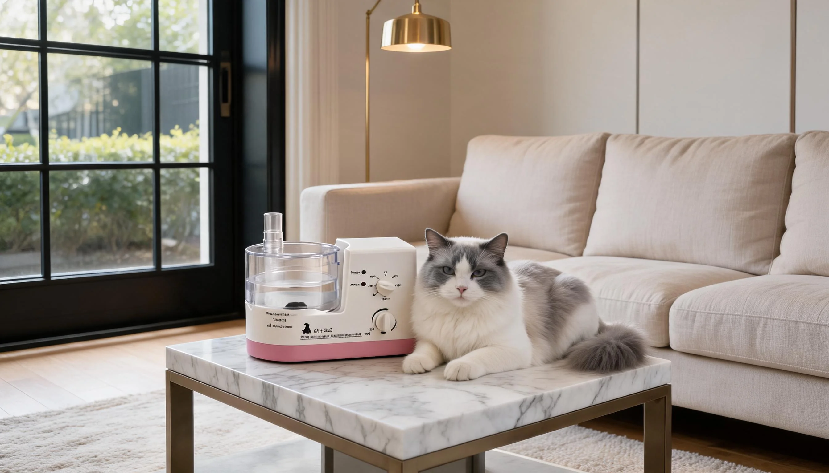 GuardLynx Pet Medical Nebulizer WH-200 · Medical-Grade Materials · GuardLynx