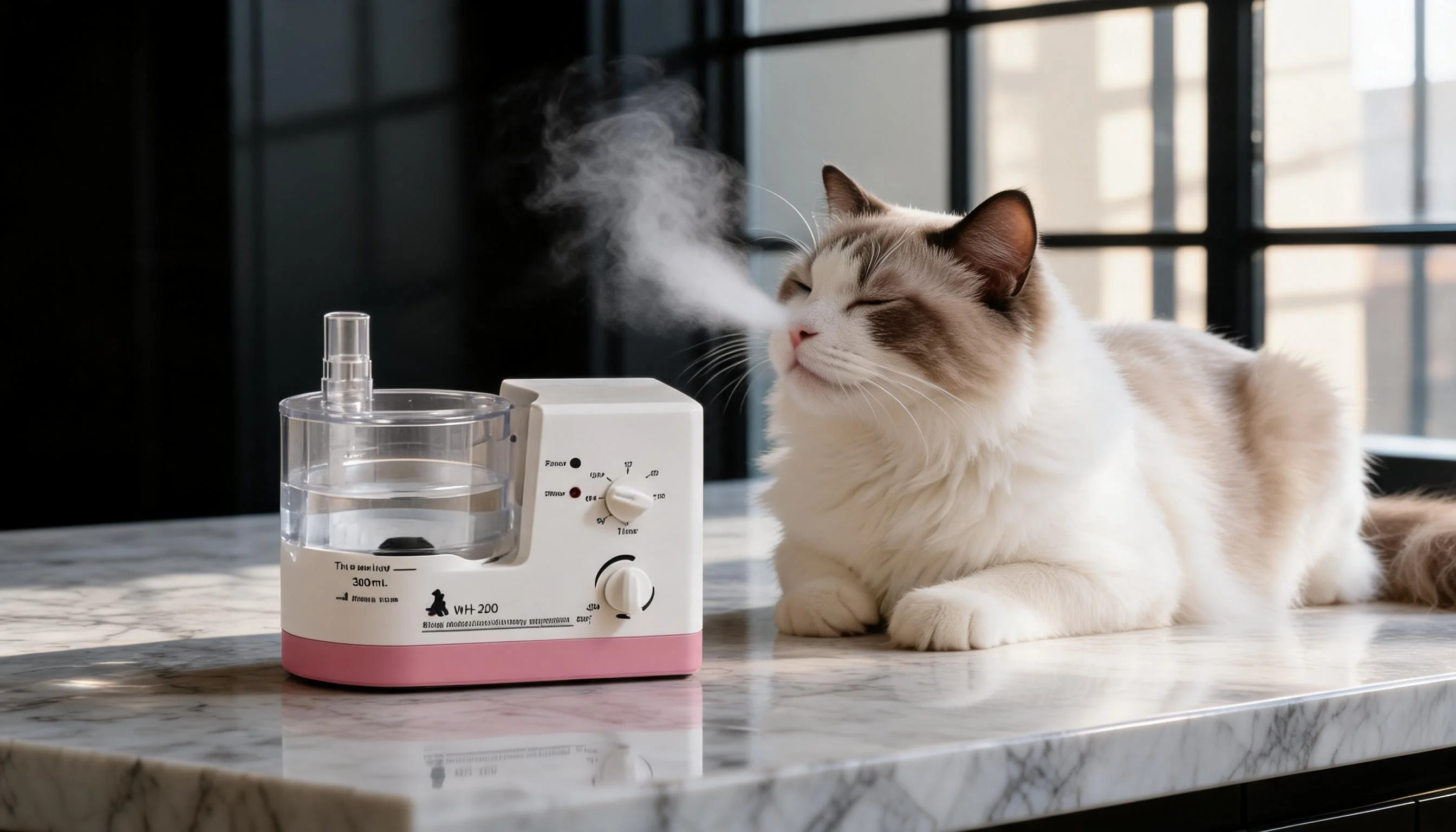 GuardLynx Pet Medical Nebulizer WH-200 · Morning Light Therapy · GuardLynx