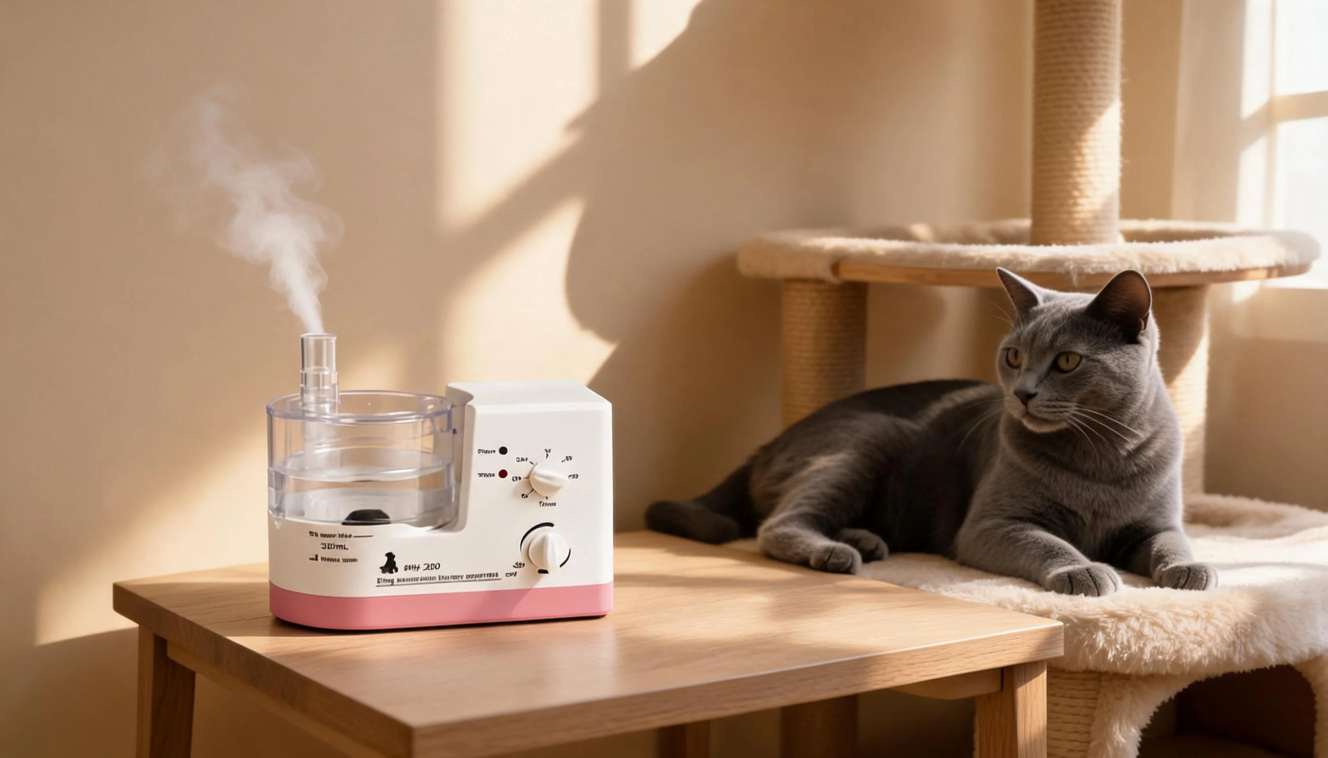 GuardLynx Pet Medical Nebulizer WH-200 · Sunlit Study Healing · GuardLynx