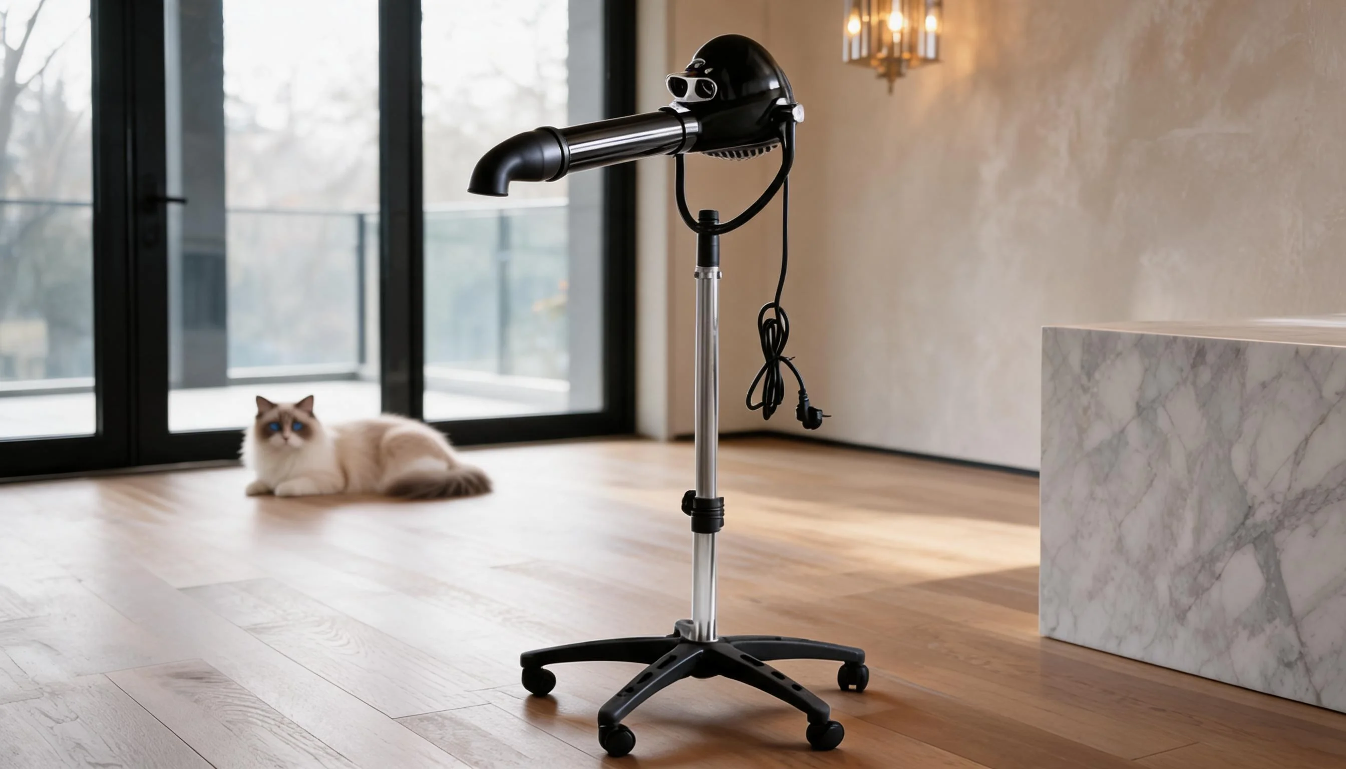 Vertical Ionic Quiet Pet Grooming Dryer · Detail image 1 · GuardLynx