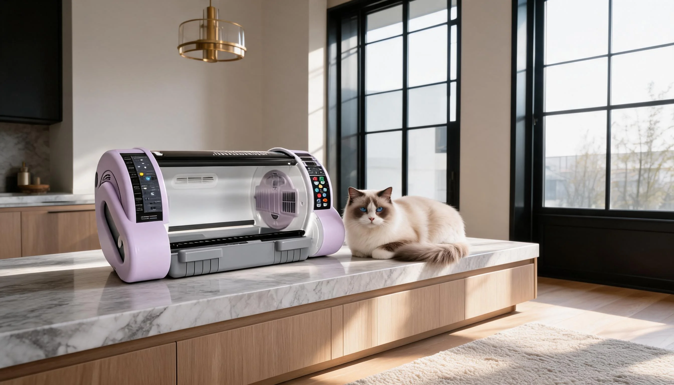 Smart Thermostatic Breeding Chamber · Easy-Clean Design · GuardLynx