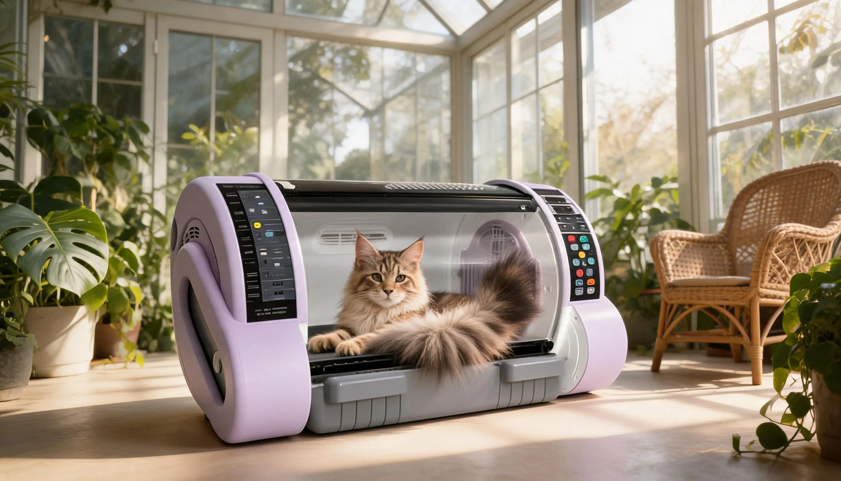Smart Thermostatic Breeding Chamber · Sunlit Reading Nook · GuardLynx