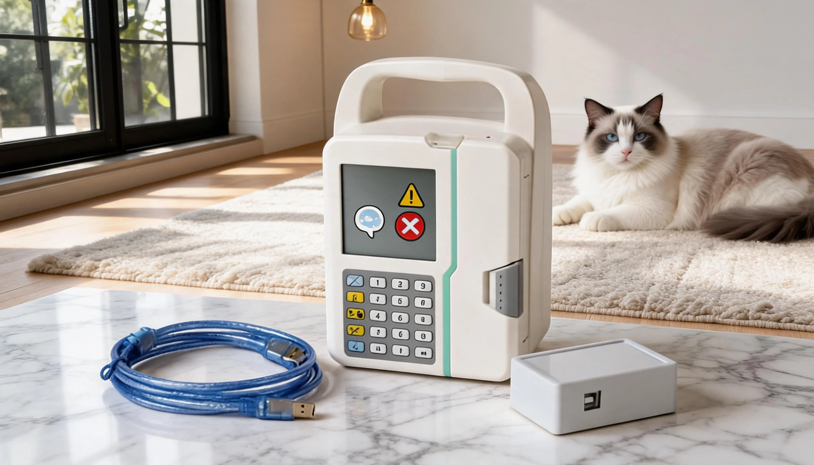 PetSmart IV Infusion Pump with Precision Flow Control · Dual Safety Alarms · GuardLynx