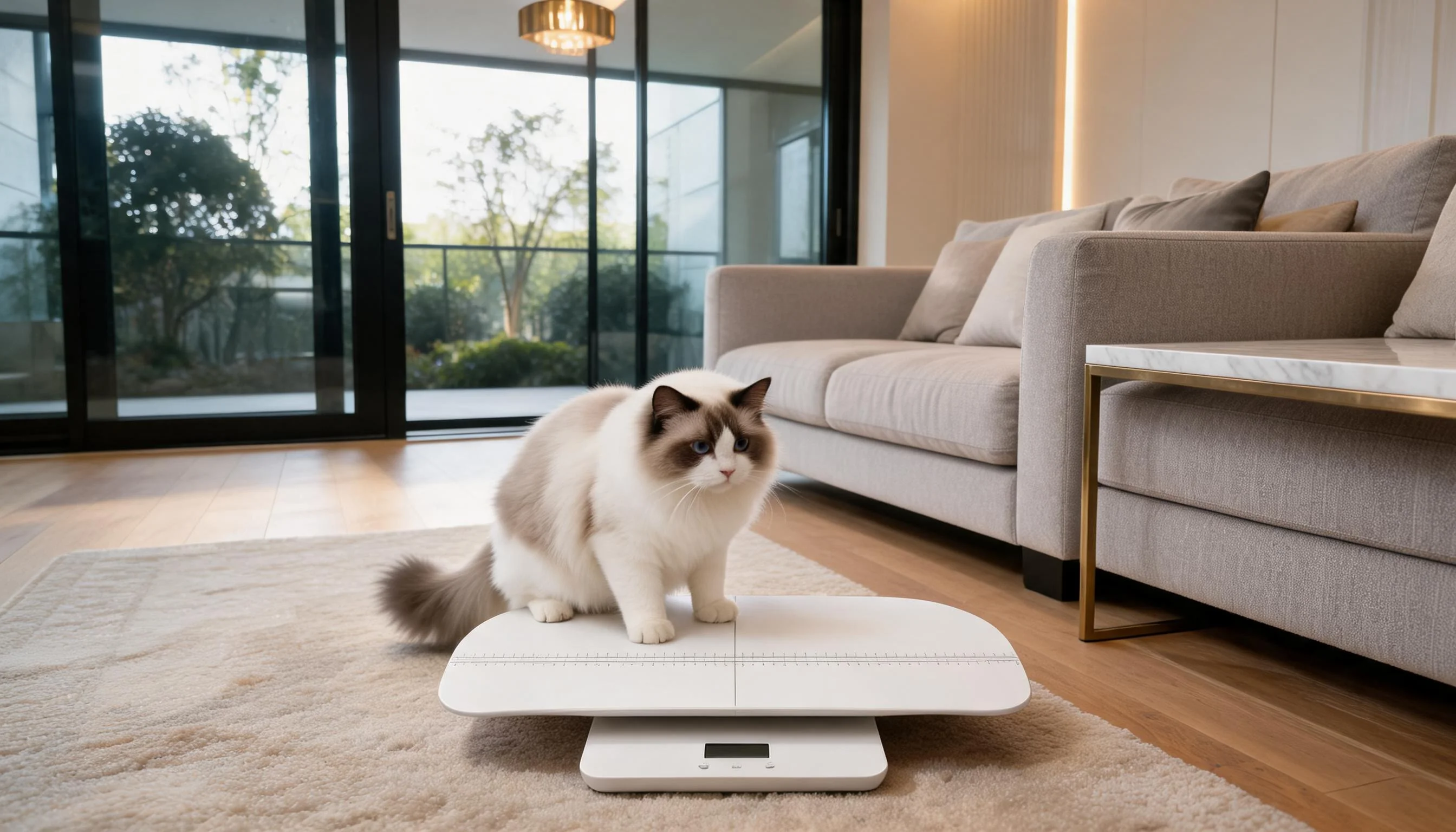 Graduated Professional Pet Weight Scale · High-Precision Sensors · GuardLynx