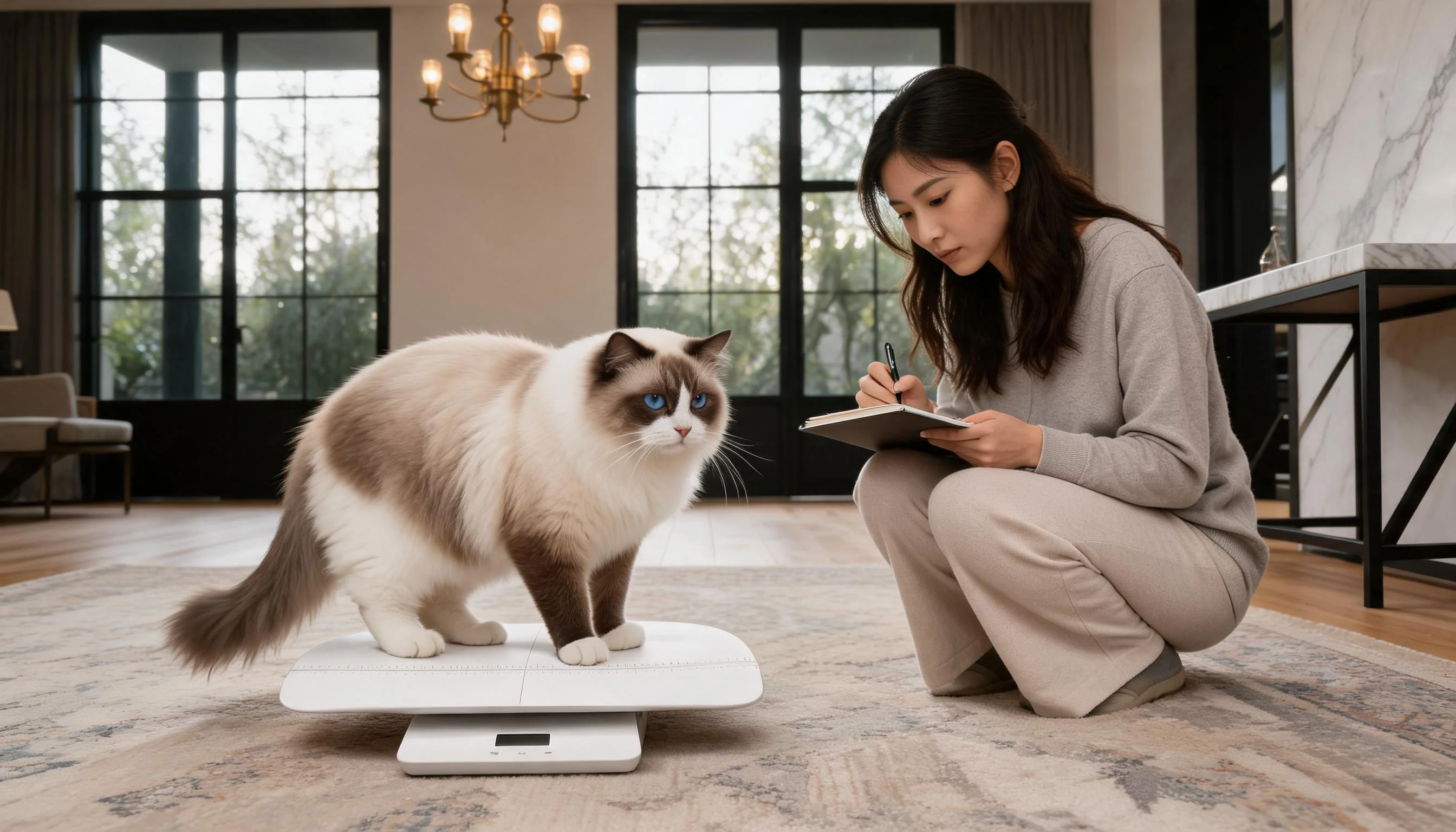 Graduated Professional Pet Weight Scale · Graduated Markings · GuardLynx