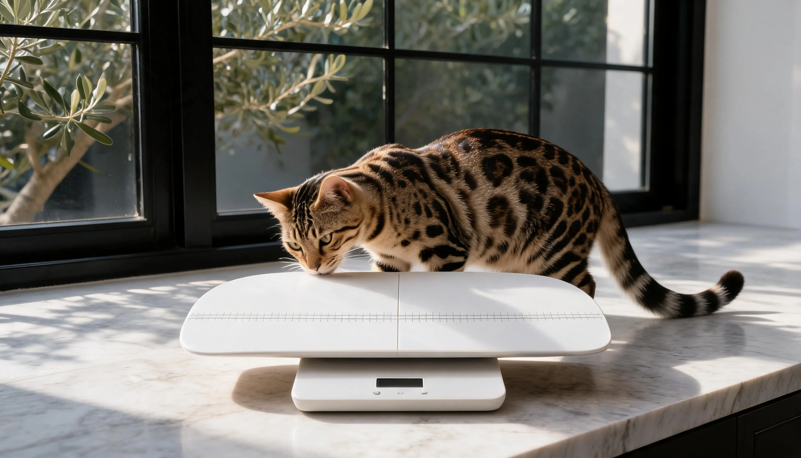 Graduated Professional Pet Weight Scale · Curious Explorer · GuardLynx